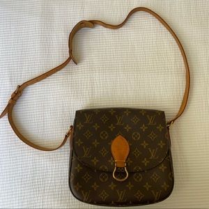 LV Vintage Monogram Saint-Cloud Crossbody